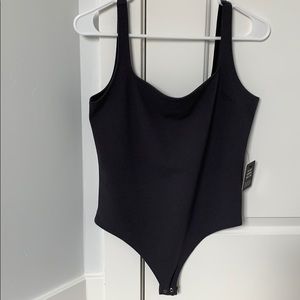 Gray Express bodysuit